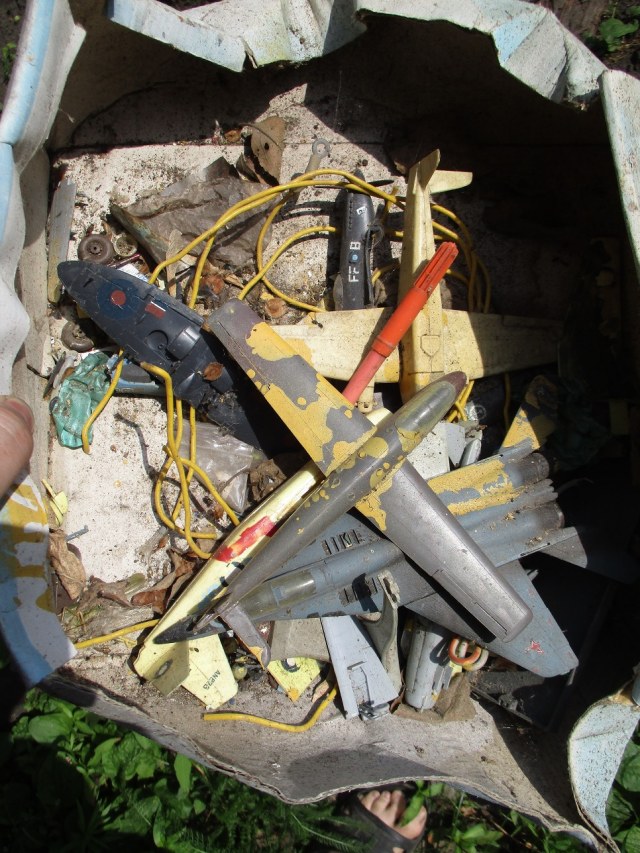 Лом моих первых моделей. Троицкое. Июль 2016 (2).JPG